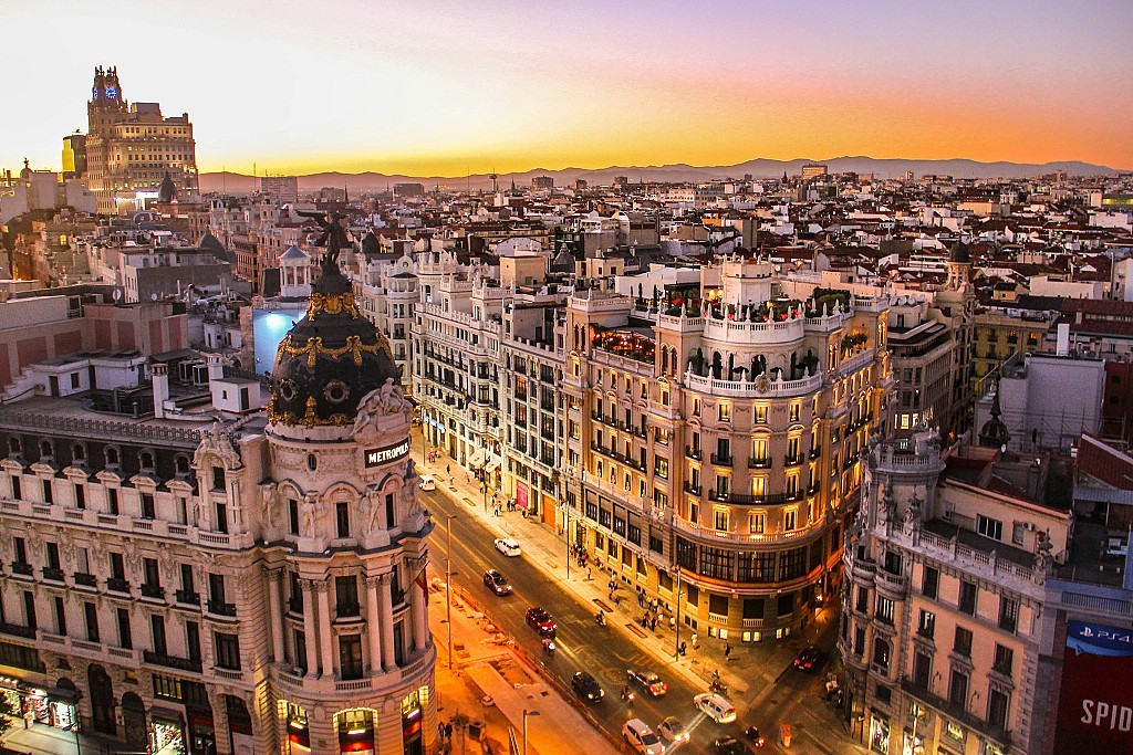 Billetter til fotball og sightseeing i Madrid