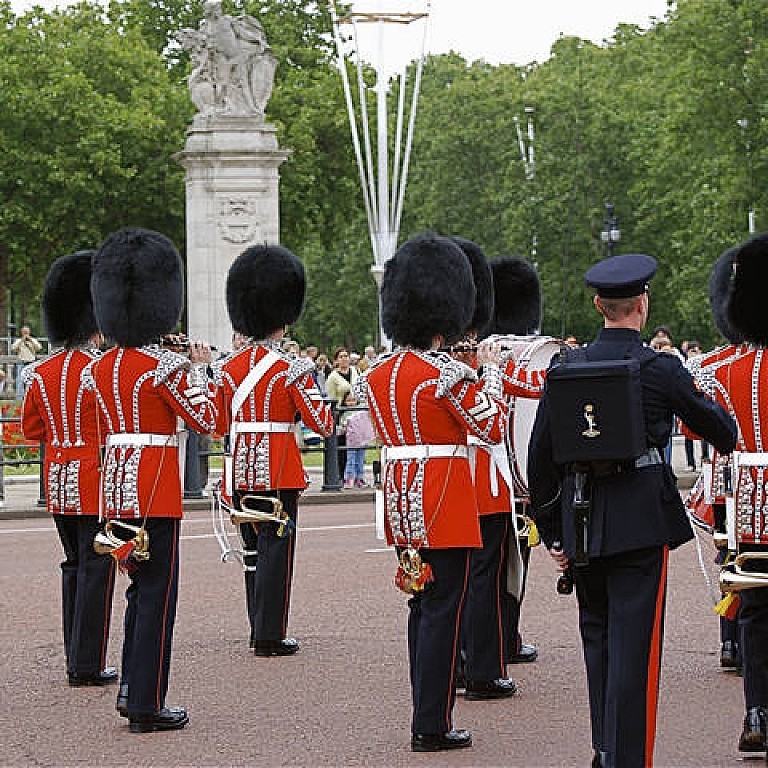 Formiddagstur i London med Changing of the Guard