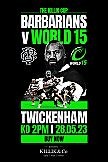 The Killik Cup - Barbarians v World 15